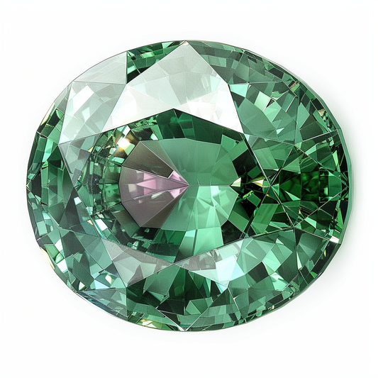 Lab Grown Colombian Emerald (Oval)