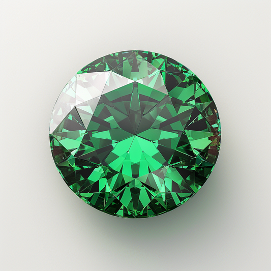 Lab Grown Emerald (Round)